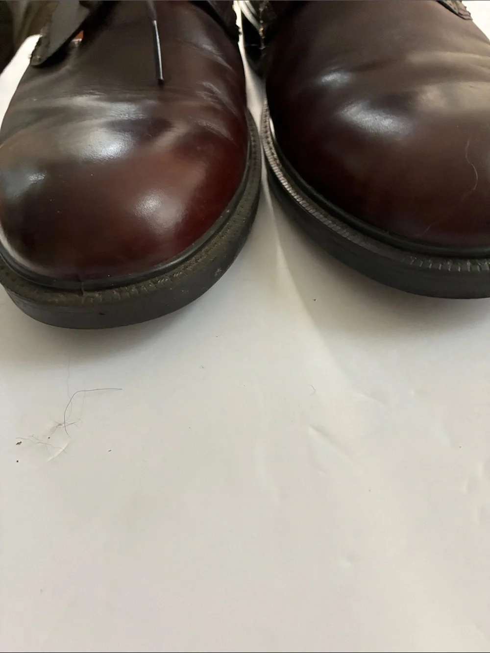 Ecco Men's Classic Lace-Up Leather Dress Shoes - Brown, Size 13.5